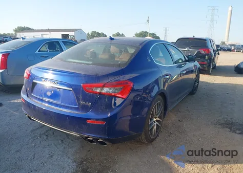 2016 Maserati Ghibli S Q4 from USA, damaged, VIN ZAM57RTA3G1170492